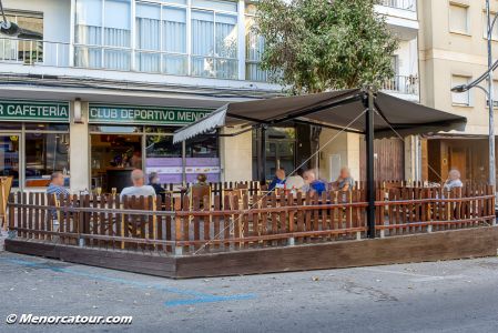 Bar Club Deportivo Menorca, bar cafetería en Mahón